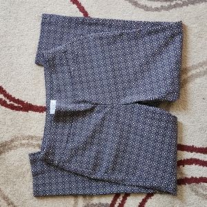 Charter Club NAVY Beige Women's Ankle Pant sz 10